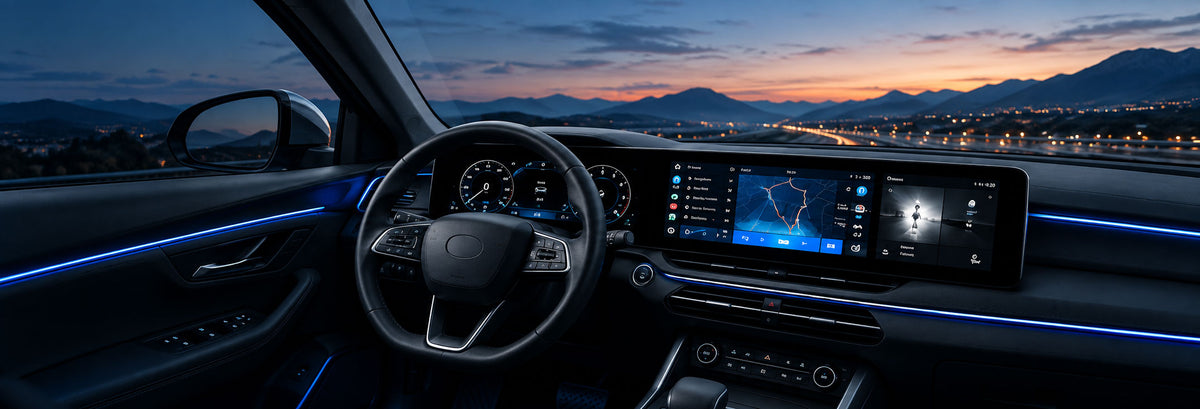 Automotive display cockpit