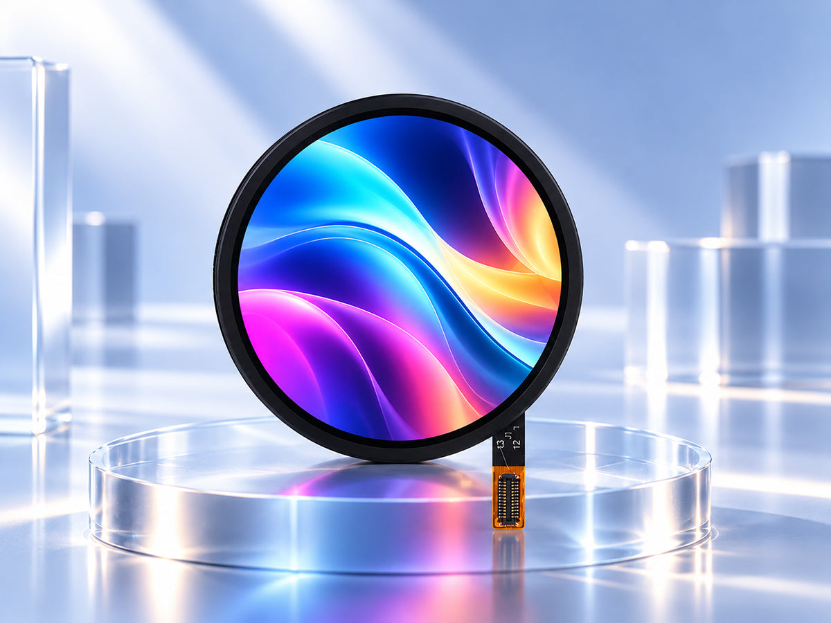 Custom Round AMOLED Display Module
