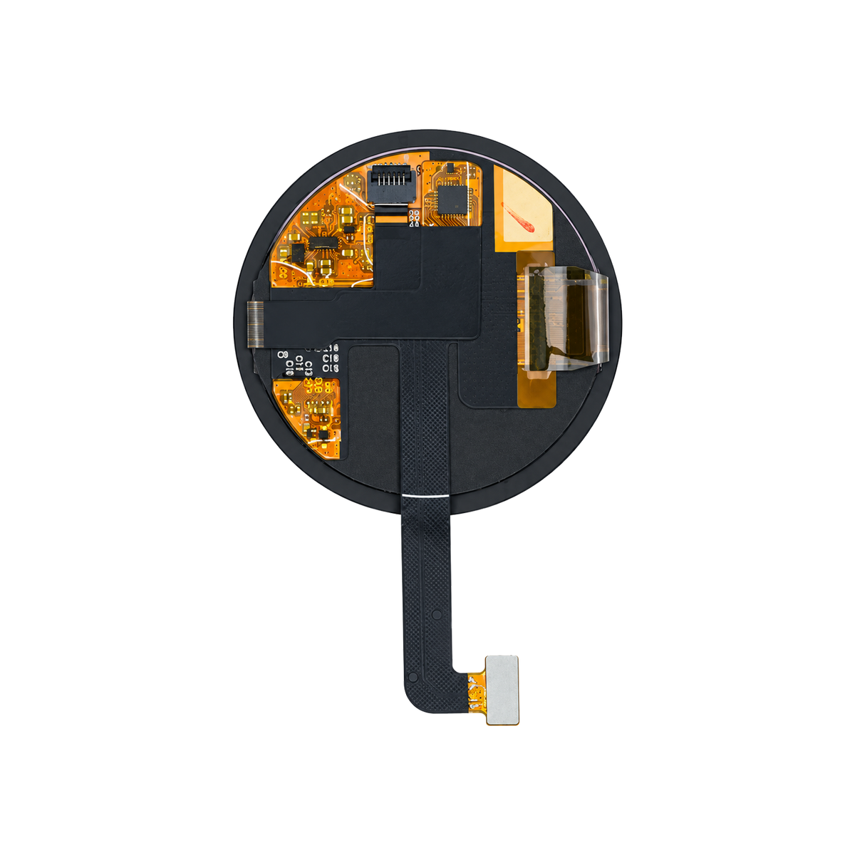 High Resolution Round AMOLED Display