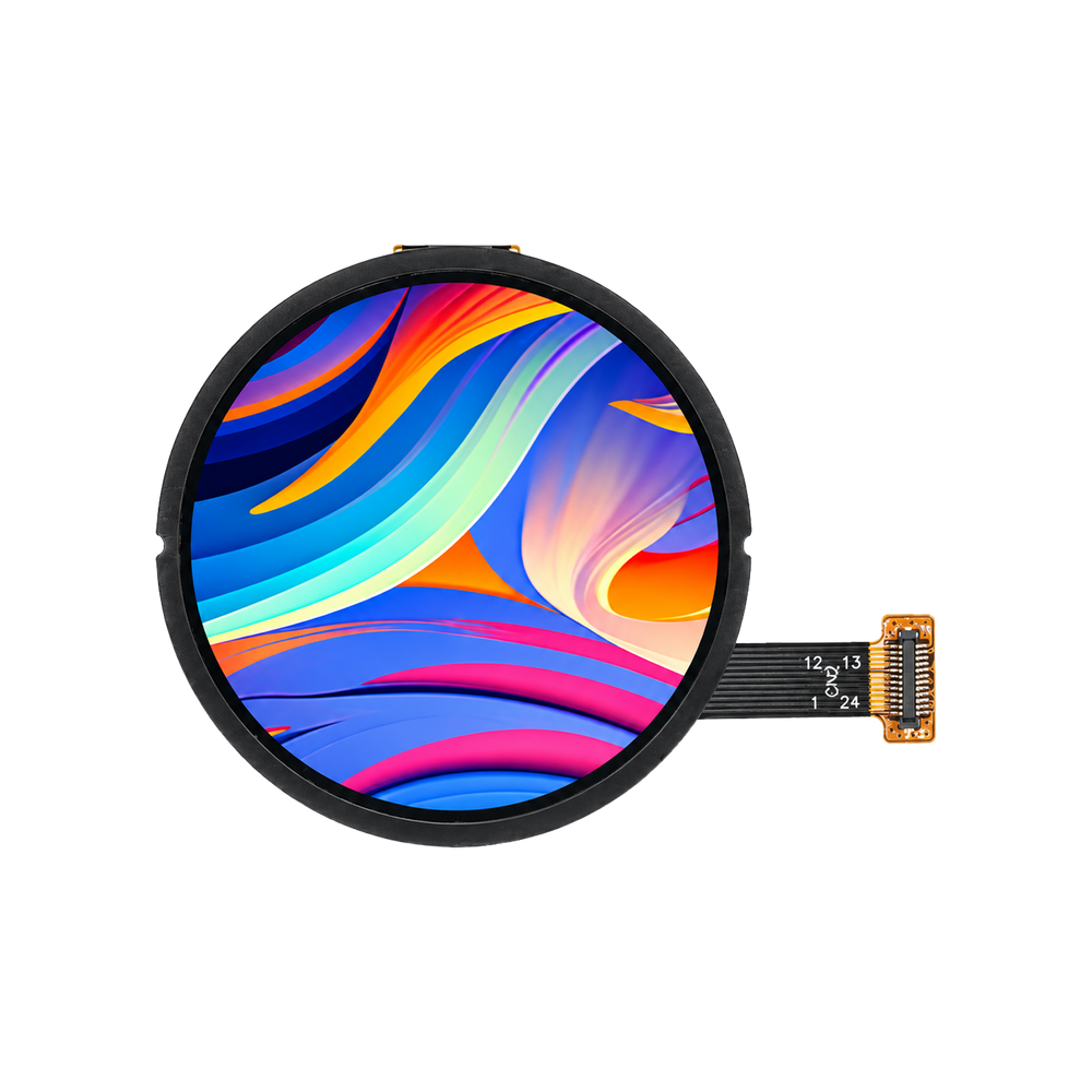 1.43-Inch 466×466 Round LTPS AMOLED Display with On-Cell Touch