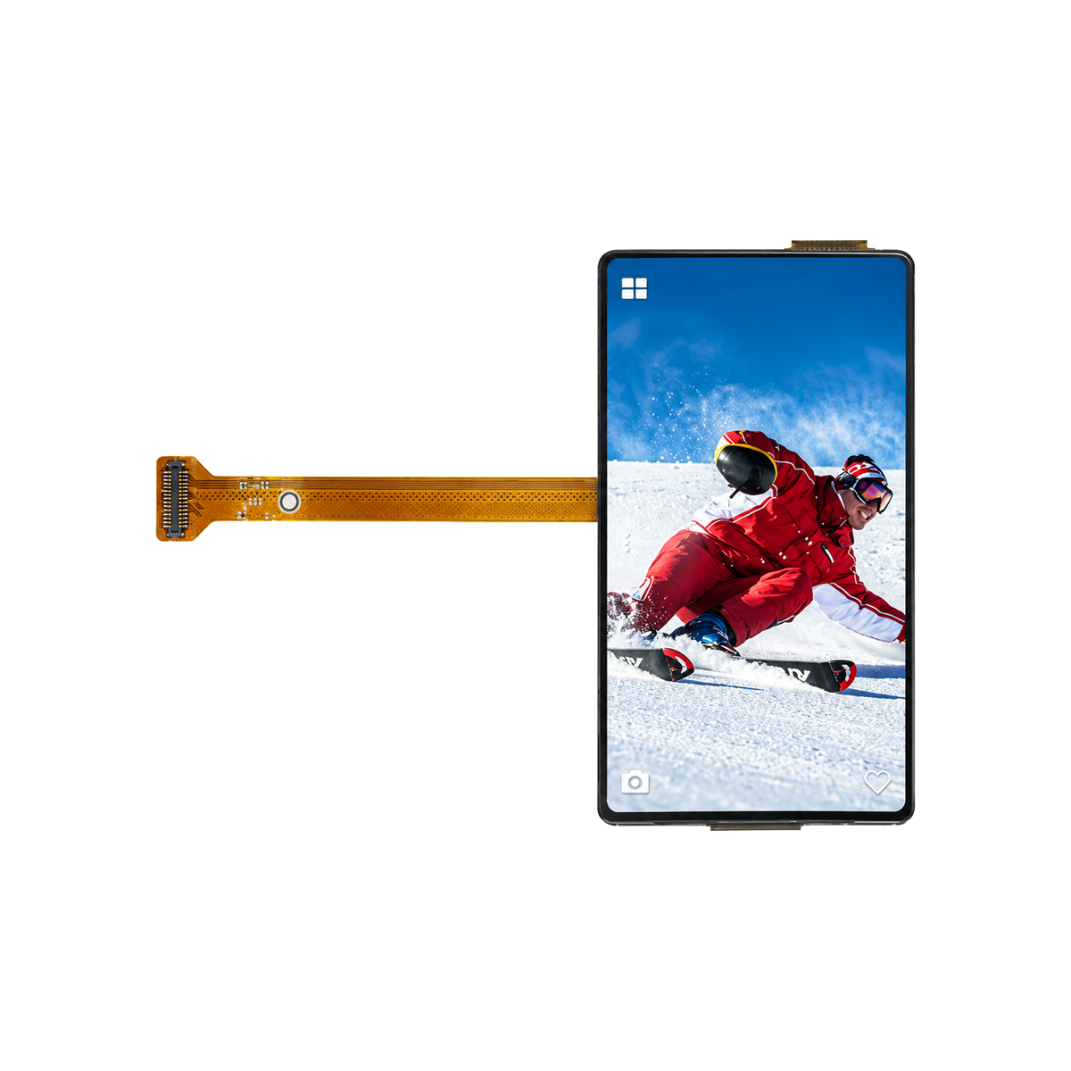 2.5 Inch High Brightness AMOLED Display