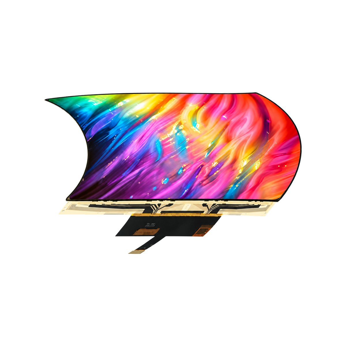 8 Inch Flexible LTPS AMOLED Display with HDMI Driver Board