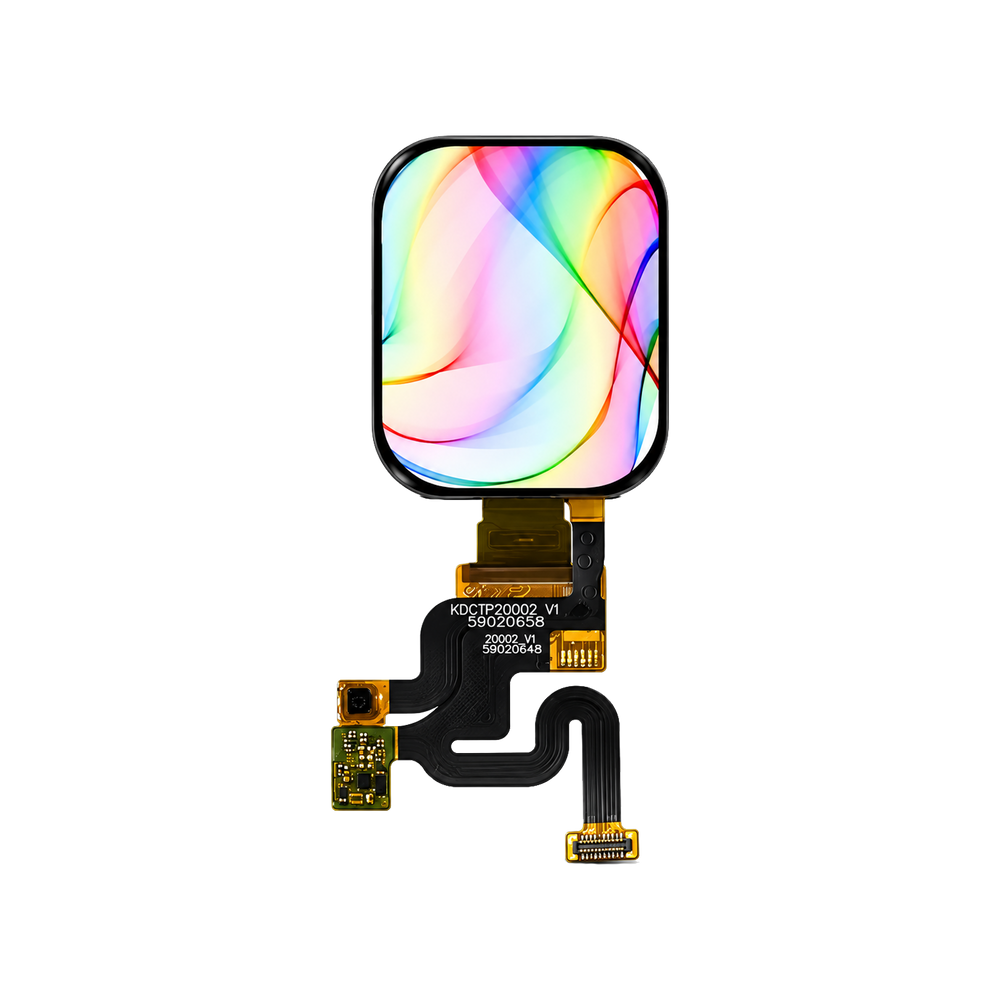 2.06-Inch 410×502 LTPS AMOLED Display with MIPI Interface